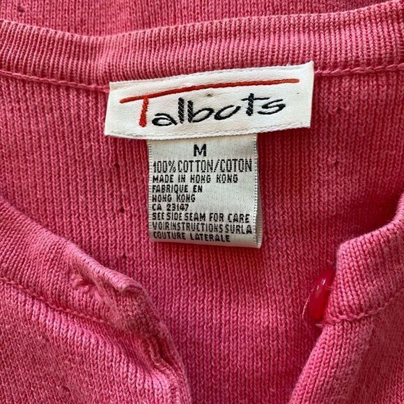 Talbots Vintage 1980’s Full Button Cardigan Sweater - Picture 8 of 11